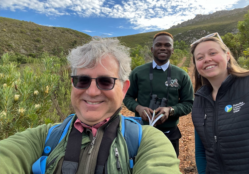 Dr. Clark and colleagues in South Africa