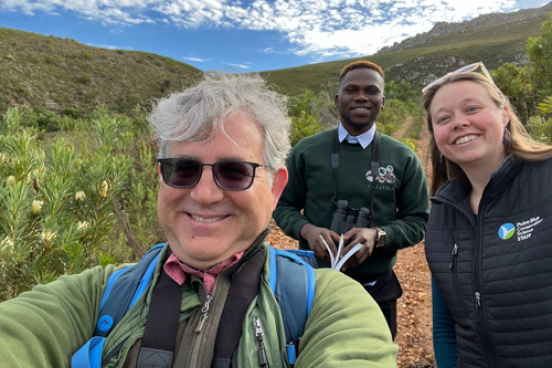 Dr. Clark and colleagues in South Africa