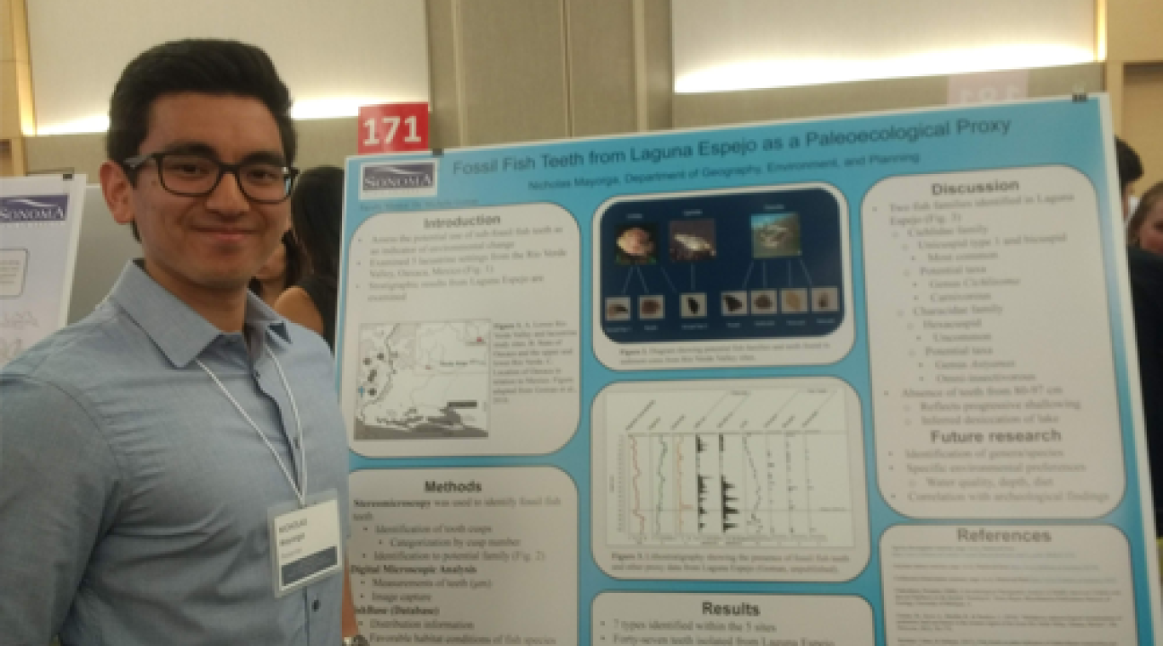 Student Researcher Nicholas