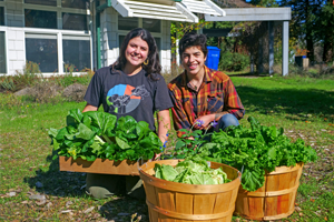 Students with Harvest